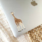 Clear Giraffe Sticker