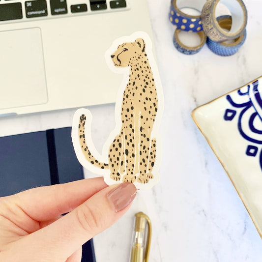 Cheetah Sticker