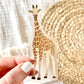 Clear Giraffe Sticker